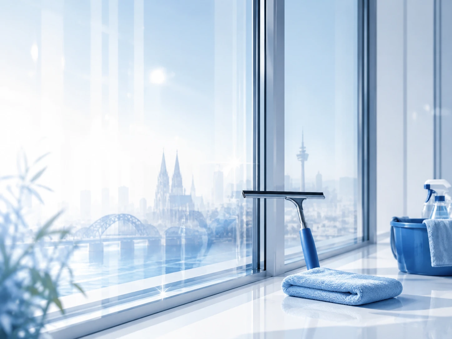 Fenster- und Glasreinigung durch RKE Clean in Mönchengladbach